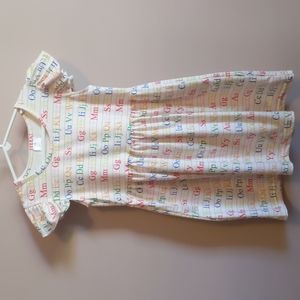 Boutique alphabet dress